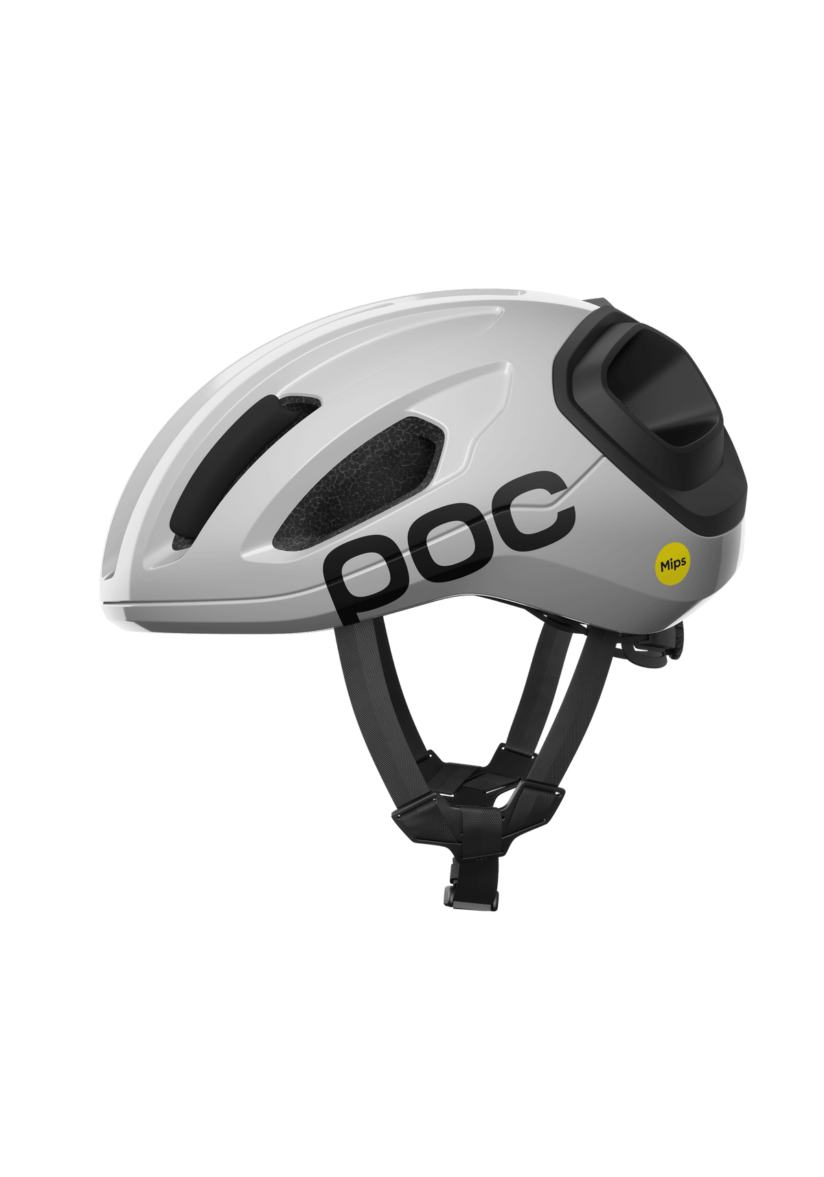 POC Amidal cycling helmet - Hydrogen White/Uranium Black Matt