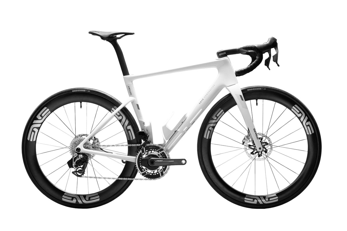 ENVE Melee road bike showing its wheelset