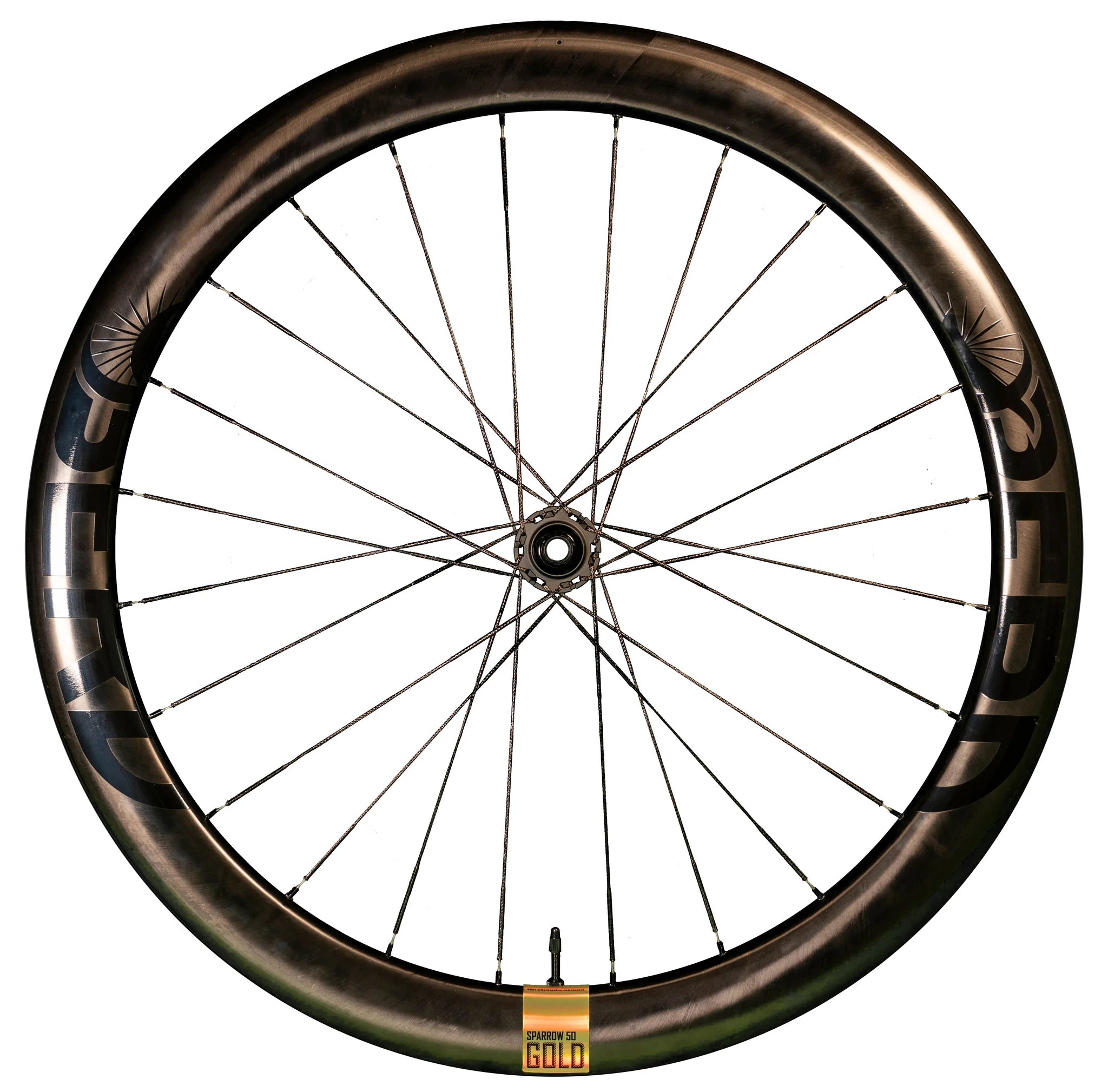 Berd Sparrow50 Gold Carbon Wheels