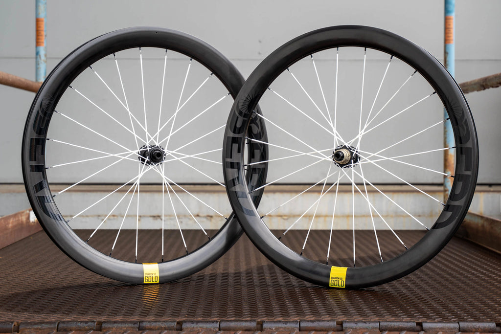 Berd Sparrow50 Gold Carbon Wheels