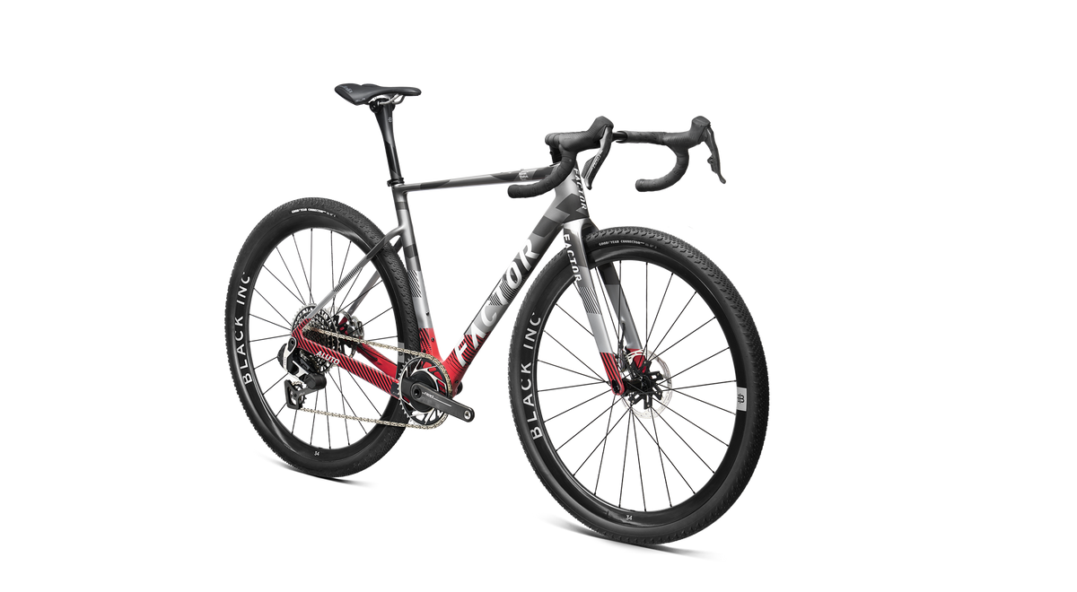 Factor ALUTO gravel bike in Quattro Grey