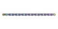 SRAM RED E1 Flattop Chain — Rainbow