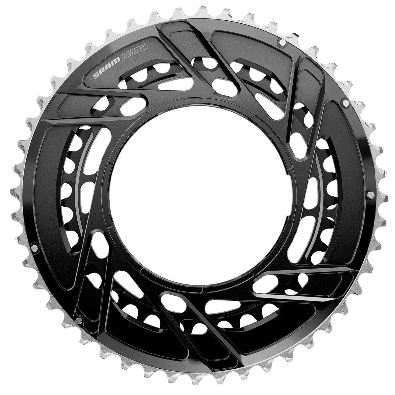 SRAM FORCE E1 2x Thread Mount Chainring Kit — product