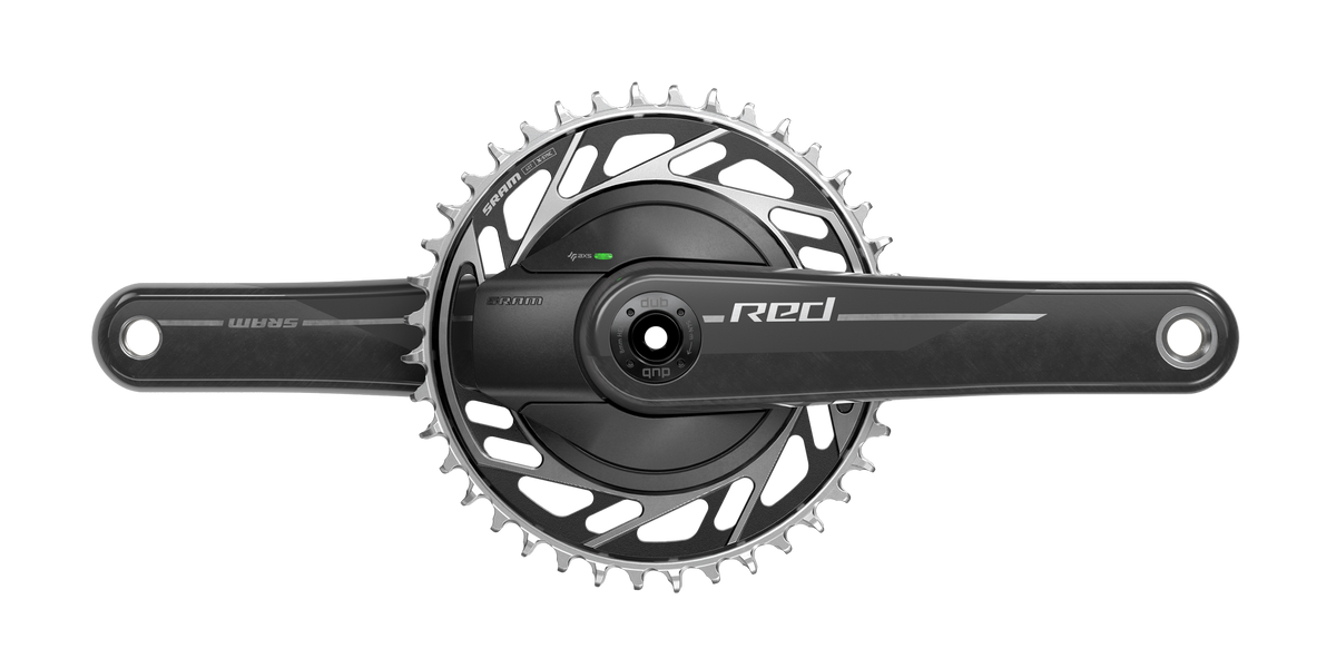 SRAM RED XPLR E1 AXS DUB Wide Power Meter Crankset — product