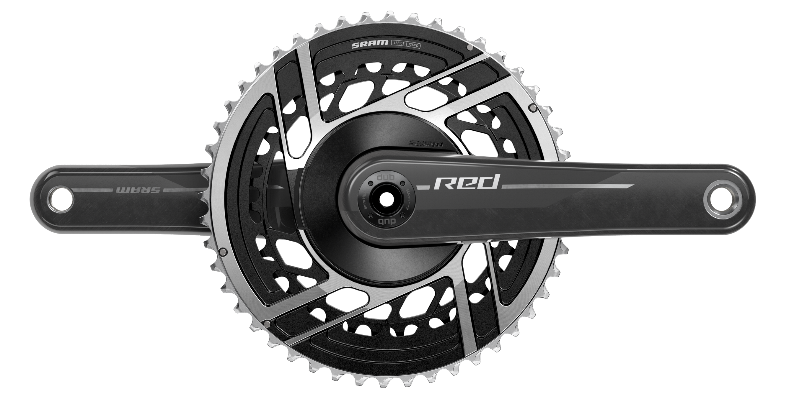 SRAM RED E1 DUB 2x Crankset — product
